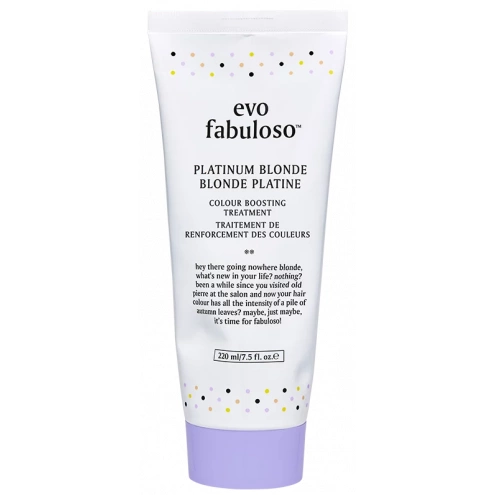 EVO - Fabuloso Platinum Colour Boosting Treatment 220ml EVO - Fabuloso Platinum Colour Boosting Treatment 220ml