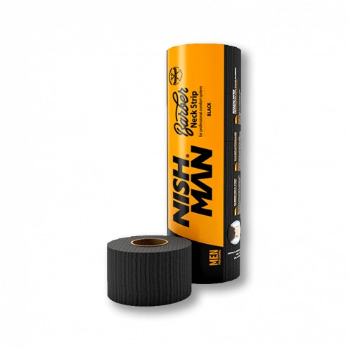 Nishman Barber Neck Strips Black 100 ks Nishman Barber Neck Strips Black 100 ks