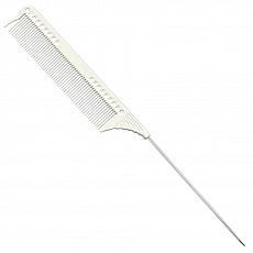 JRL Pin Tail Comb J102 White