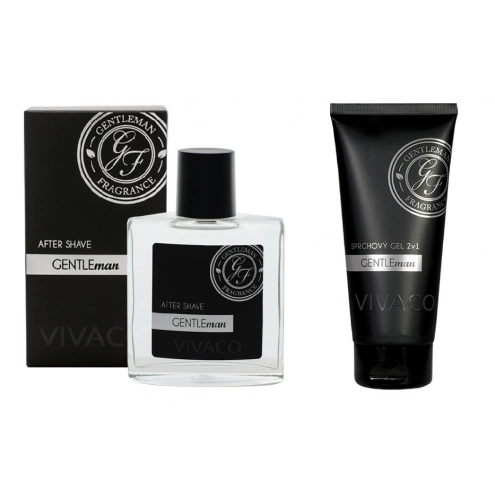 VIVACO Gentleman Black After Shave 100 ml + Shower Gel 200 ml