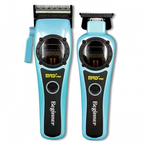 MRD PRO Beginner HC-999 + GMT-999 Clipper & Trimmer Set Blue MRD PRO Beginner HC-999 + GMT-999 Clipper & Trimmer Set Blue