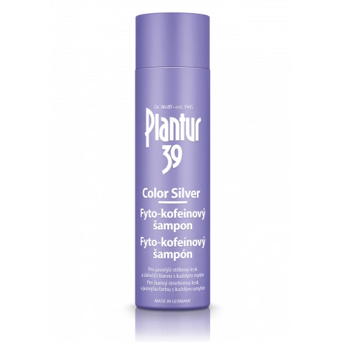 Plantur 39 Color Silver kofeinový šampon pro blond vlasy 250ml Plantur 39 Color Silver kofeinový šampon pro blond vlasy 250ml