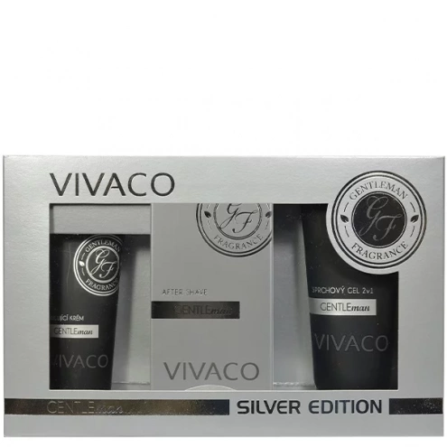 VIVACO Dárková kazeta GENTLEMAN SILVER EDITION
