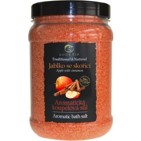 VIVACO Koupelová sůl Jablko se skořicí BODY TIP 1500 g VIVACO Koupelová sůl Jablko se skořicí BODY TIP 1500 g