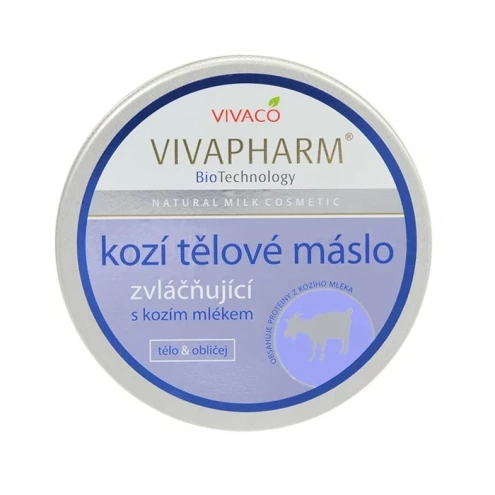 VIVACO Tělové máslo s kozím mlékem VIVAPHARM 200 ml VIVACO Tělové máslo s kozím mlékem VIVAPHARM 200 ml