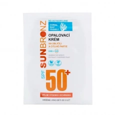 VIVACO Opalovací krém SUN BRONZ SPF 50+ Coral Friendly - vzorek 0,4 ml