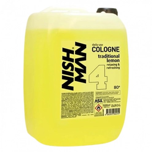 NishMan After Shave Cologne 04 Lemon 5000 ml NishMan After Shave Cologne 04 Lemon 5000 ml