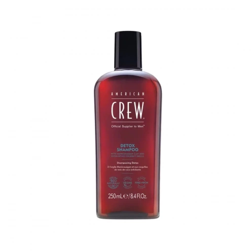 American Crew Shampoo Detox for All Hair Vegan Formula 250 ml American Crew Shampoo Detox for All Hair Vegan Formula 250 ml