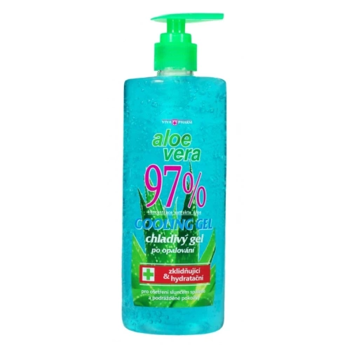 VIVACO Zklidňující gel s Aloe vera 97% VIVAPHARM 500 ml VIVACO Zklidňující gel s Aloe vera 97% VIVAPHARM 500 ml