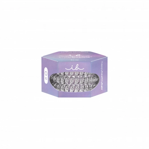 Invisibobble SLIM PREMIUM Crystal Clear 3ks