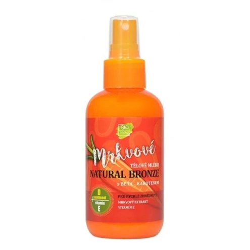 VIVACO Přírodní tělové mléko s mrkvovým extraktem 150 ml