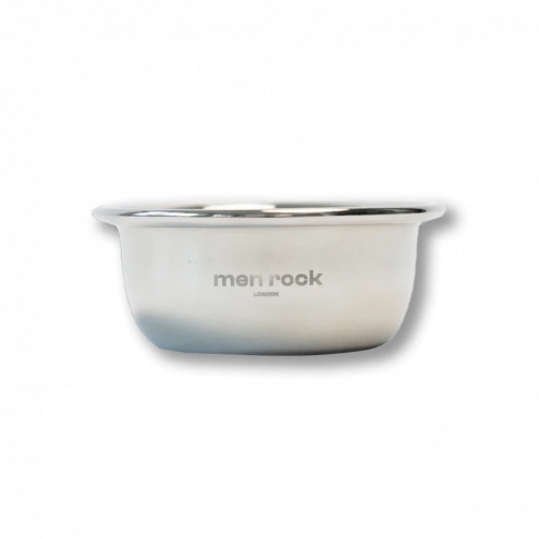 Men Rock Stainless Steel Shaving Bowl Men Rock Stainless Steel Shaving Bowl