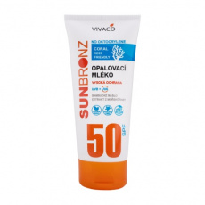 VIVACO Ochranné opalovací mléko s minerálními filtry SPF 50 200 ml