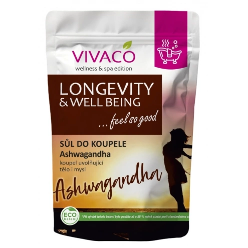VIVACO Sůl do koupele LONGEVITY A WELL BEING 1000 g VIVACO Sůl do koupele LONGEVITY A WELL BEING 1000 g