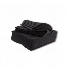 Eurostil Disposable Towels Black 40×80 cm 25 ks