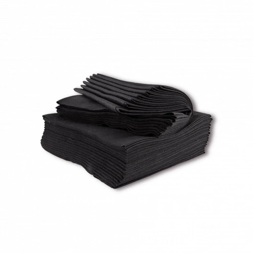 Eurostil Disposable Towels Black 40×80 cm 25 ks Eurostil Disposable Towels Black 40×80 cm 25 ks