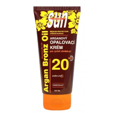 VIVACO Opalovací krém s BIO arganovým olejem SPF 20 SUN VITAL 100 ml