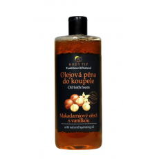 VIVACO Olejová pěna do koupele Makadamiový ořech s vanilkou BODY TIP 500 ml