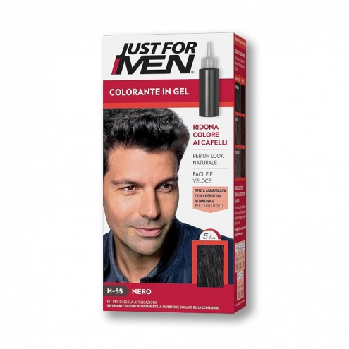 Just For Men Men's Hair Color H-55 Real Black