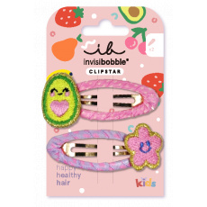 Invisibobble SNAP CLIP KIDS Frutti Avocado 2pc