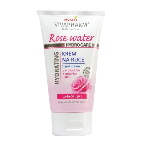 VIVACO Krém na ruce s růžovou vodou VIVAPHARM 75 ml VIVACO Krém na ruce s růžovou vodou VIVAPHARM 75 ml