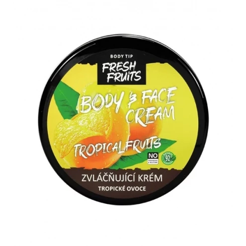 VIVACO Zvláčňující krém na tělo a obličej Tropické ovoce BODY TIP 200 ml VIVACO Zvláčňující krém na tělo a obličej Tropické ovoce BODY TIP 200 ml