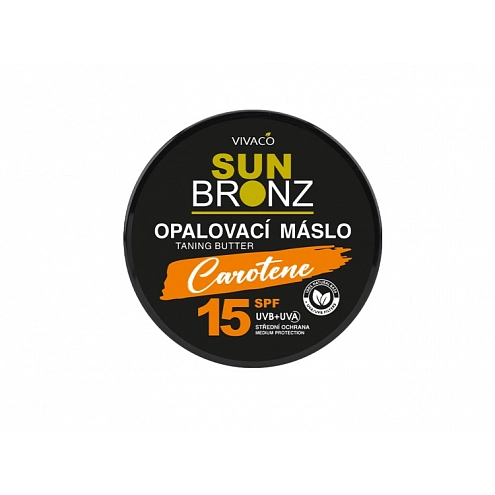 VIVACO Opalovací máslo SPF 15 Carotene SUN BRONZ 150 ml