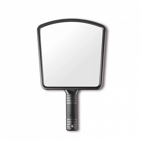 Eurostil Professional Hairdressing Mirror with Handles Black Eurostil Professional Hairdressing Mirror with Handles Black