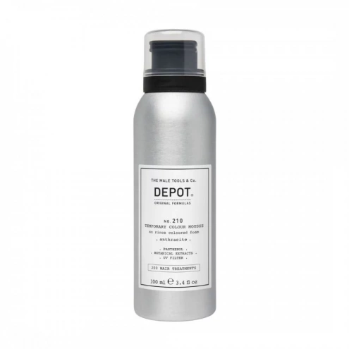 Depot 210 Temporary Colour Mousse 100 ml anthracite Depot 210 Temporary Colour Mousse 100 ml anthracite