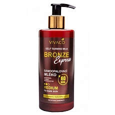 VIVACO Bronze Express samoopalovací mléko Medium 300 ml