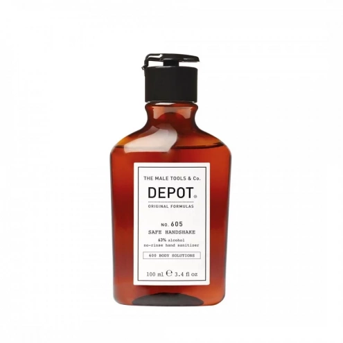Depot 605 Safe Handshake No-Rinse Hand Sanitizer 100ml Depot 605 Safe Handshake No-Rinse Hand Sanitizer 100ml