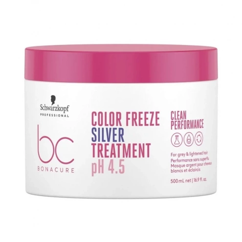 Schwarzkopf Professional BC BonaCure Color Freeze Mask Silver 500 ml Schwarzkopf Professional BC BonaCure Color Freeze Mask Silver 500 ml