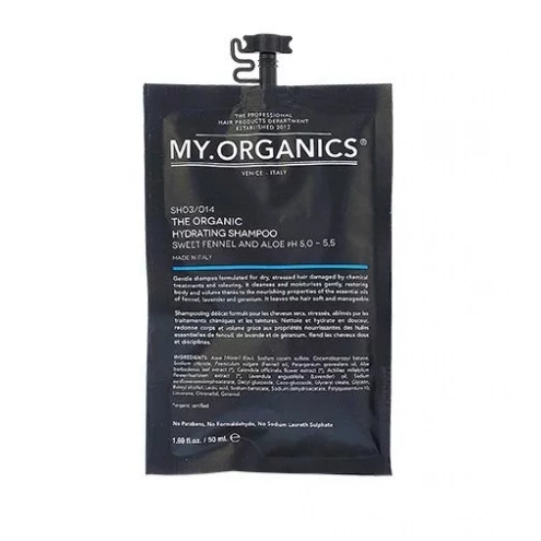 My.Organics The Organic Hydrating Shampoo Sweet Fennel and Aloe 50 ml My.Organics The Organic Hydrating Shampoo Sweet Fennel and Aloe 50 ml
