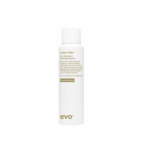 EVO Water Killer Dry Shampoo Brunette 200ml EVO Water Killer Dry Shampoo Brunette 200ml