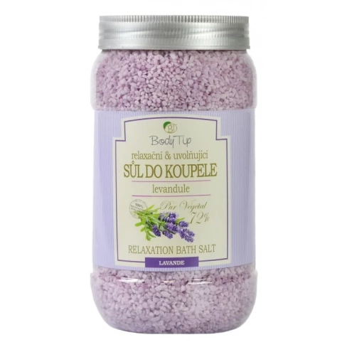 VIVACO Sůl do koupele Levandule BODY TIP 1200 g VIVACO Sůl do koupele Levandule BODY TIP 1200 g