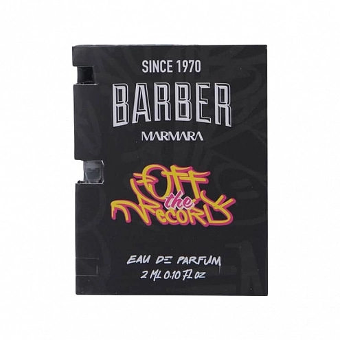 Marmara Barber Eau de Parfum Off The Record 2 ml – Tester