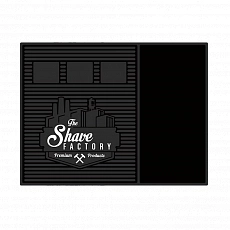 The Shave Factory Black Magnetic Accessory Mat
