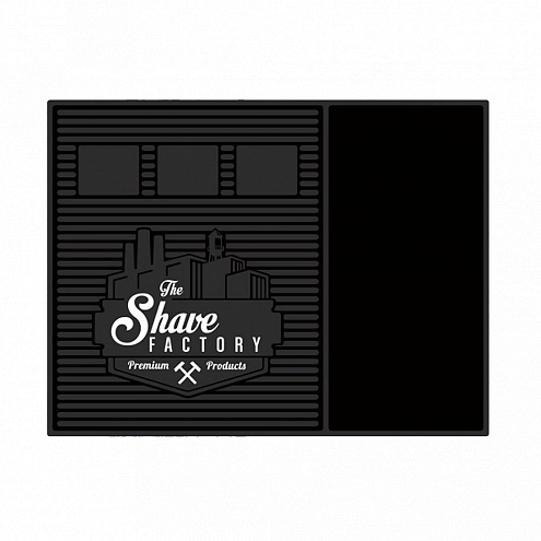 The Shave Factory Black Magnetic Accessory Mat