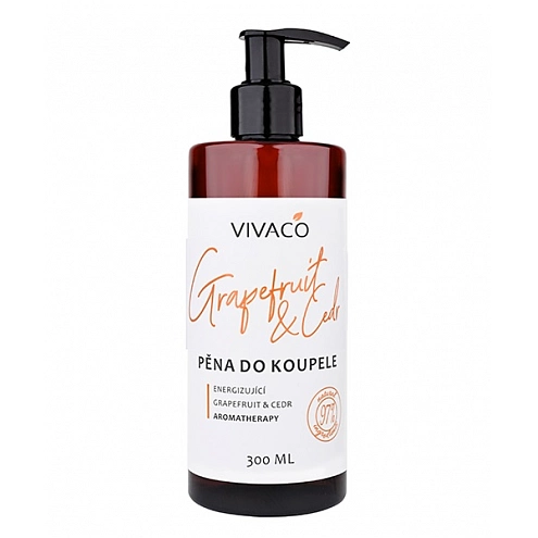 VIVACO Pěna do koupele Grapefruit a Cedr 300 ml