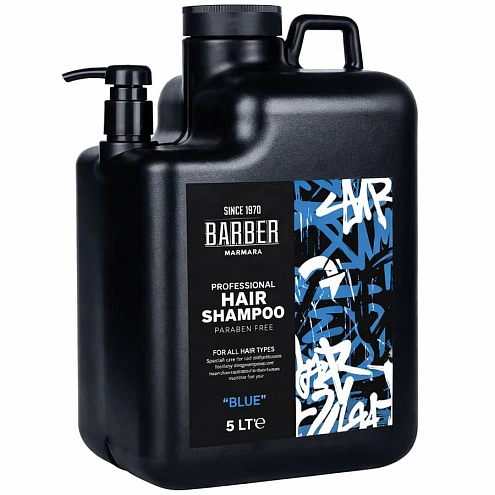 Marmara Barber Professional Hair Shampoo Blue 5000 ml