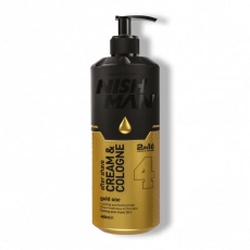 Hydratačný krém-kolínska po holení Nishman 4 Gold 1 Million 2v1 400ml