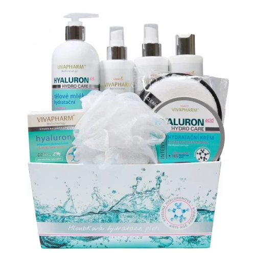 VIVACO Dárkové balení kosmetiky s kyselinou hyaluronovou VIVACO Dárkové balení kosmetiky s kyselinou hyaluronovou