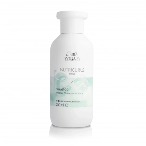 Wella Professionals Nutricurls Shampoo for Curls 250 ml NEW Wella Professionals Nutricurls Shampoo for Curls 250 ml NEW