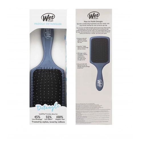 Wet Brush Trend Color Paddle Detangler - Elemental Blue Wet Brush Trend Color Paddle Detangler - Elemental Blue