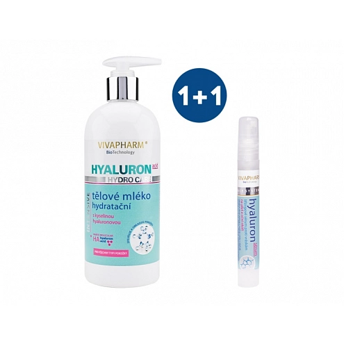 VIVACO Tělové mléko s kyselinou hyaluronovou VIVAPHARM 400 ml VIVACO Tělové mléko s kyselinou hyaluronovou VIVAPHARM 400 ml