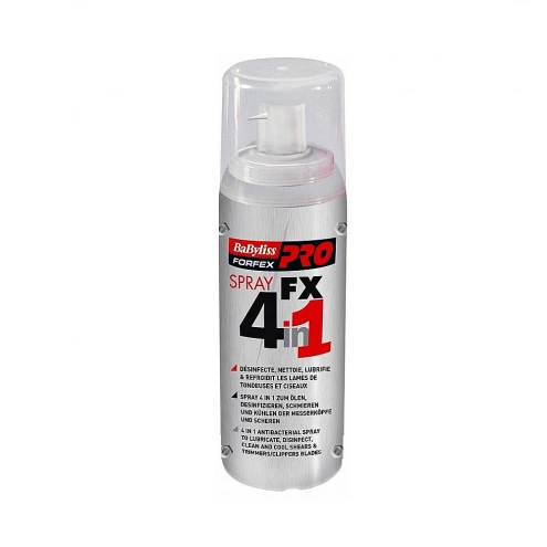 BaByliss Pro Antibacterial Spray 4 in1 Fortex 150ml BaByliss Pro Antibacterial Spray 4 in1 Fortex 150ml