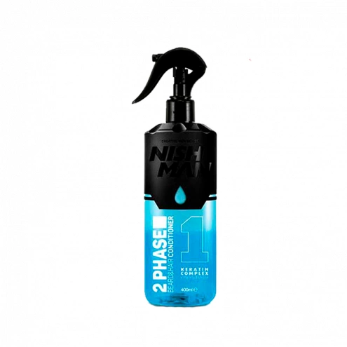 Kondicioner na vlasy a bradu Nishman 2phase Keratin Complex 400ml