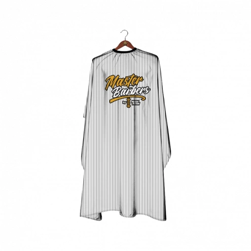 Nishman Barber Cape White Master Barbers