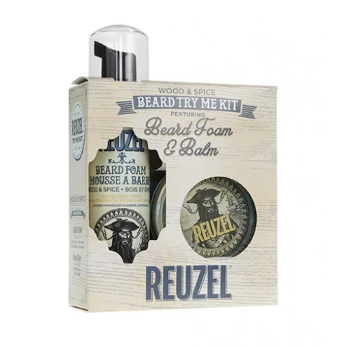 REUZEL Wood & Spice Beard Try Me Kit