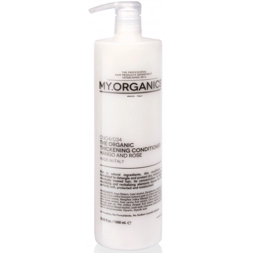 My.Organics The Organic Thickening Conditioner Mango And Rose 1000 ml My.Organics The Organic Thickening Conditioner Mango And Rose 1000 ml